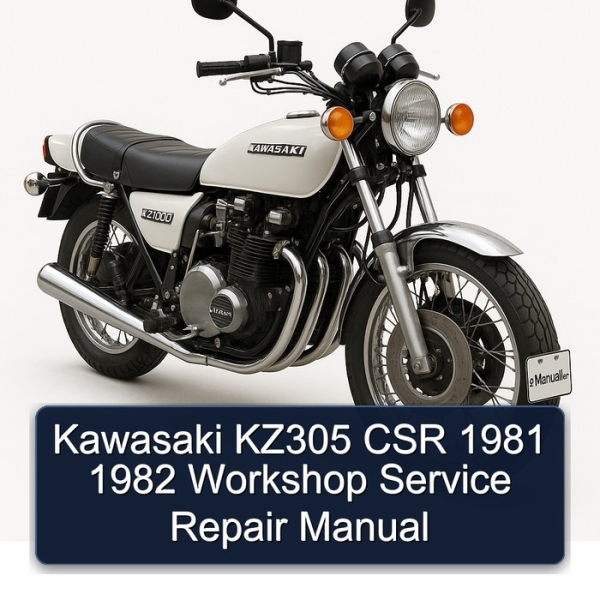 Kawasaki KZ305 CSR 1981 1982 Workshop Service Repair Manual
