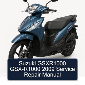 Suzuki GSXR1000 GSX-R1000 2009 Service Repair Manual