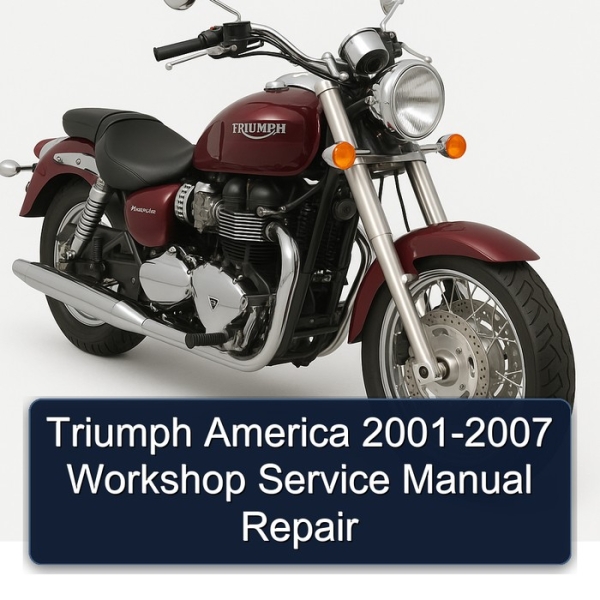 Triumph America 2001-2007 Workshop Service Manual Repair