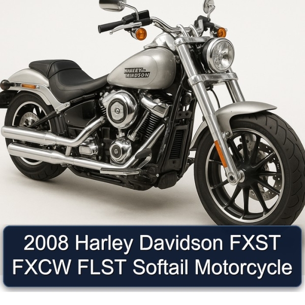 2008 Harley Davidson FXST FXCW FLST Softail Motorcycle