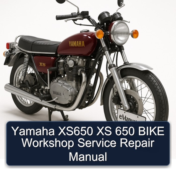 Yamaha XS650 XS 650 BIKE Workshop Service Repair Manual