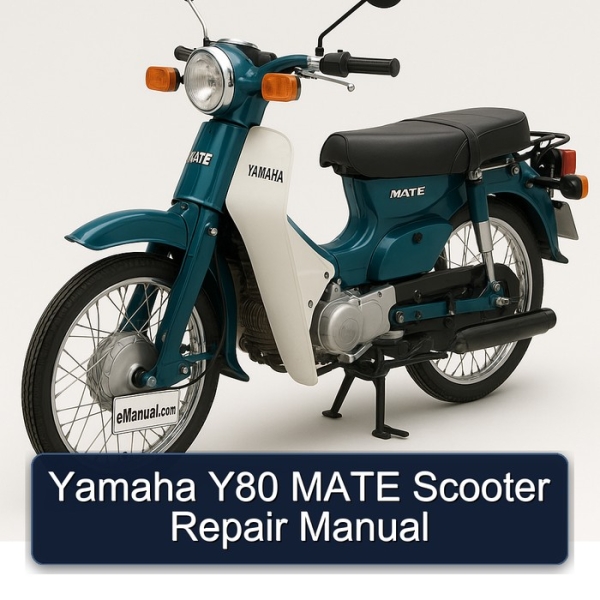 Yamaha Y80 MATE Scooter Repair Manual