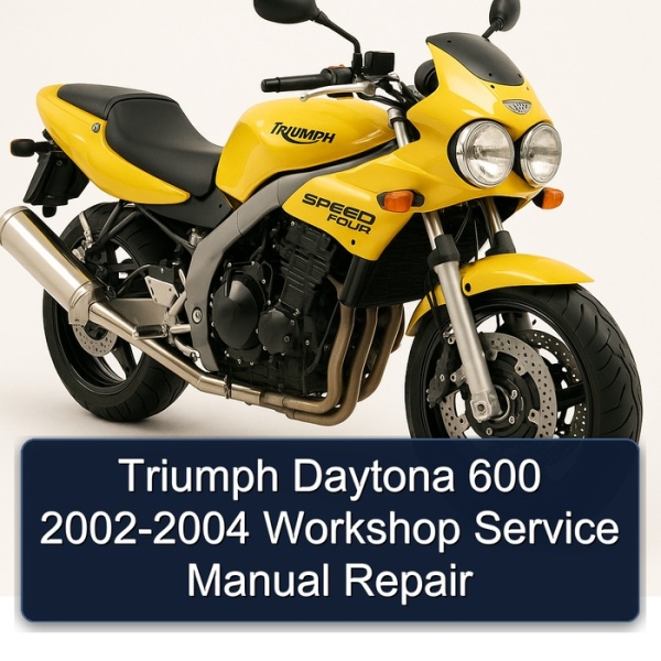 Triumph Daytona 600 2002-2004 Workshop Service Manual Repair
