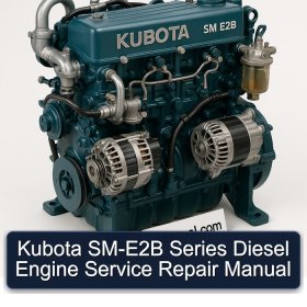 Kubota SM-E2B Series Diesel Engine Service Repair Manual