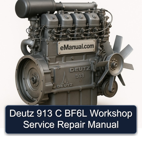 Deutz 913 C BF6L Workshop Service Repair Manual
