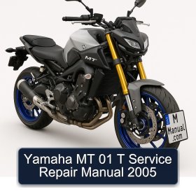 Yamaha MT 01 T Service Repair Manual 2005