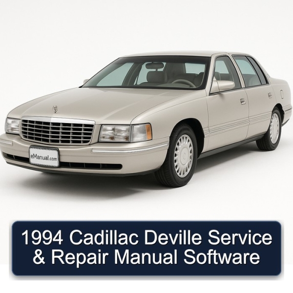 1994 Cadillac Deville Service & Repair Manual Software