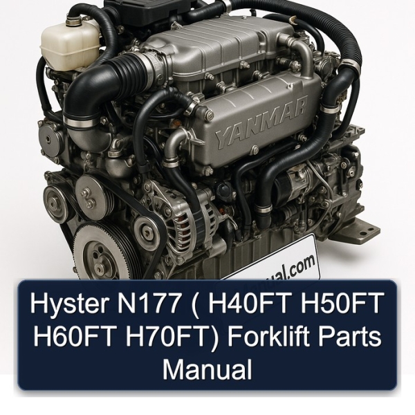 Hyster N177 ( H40FT H50FT H60FT H70FT) Forklift Parts Manual