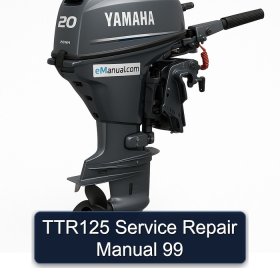 TTR125 Service Repair Manual 99