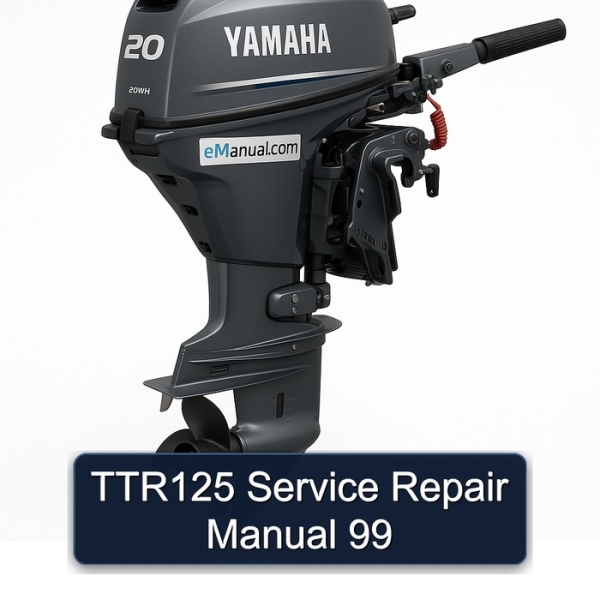 TTR125 Service Repair Manual 99