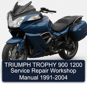 TRIUMPH TROPHY 900 1200 Service Repair Workshop Manual 1991-2004