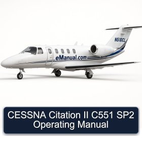 CESSNA Citation II C551 SP2 Operating Manual