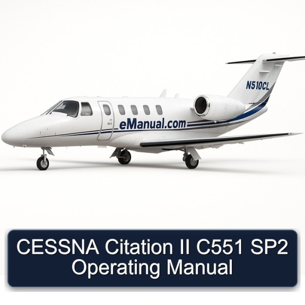 CESSNA Citation II C551 SP2 Operating Manual