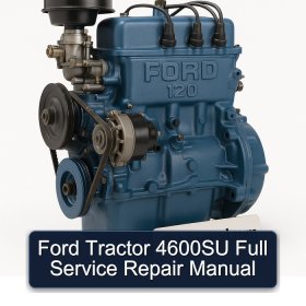 Ford Tractor 4600SU Full Service Repair Manual