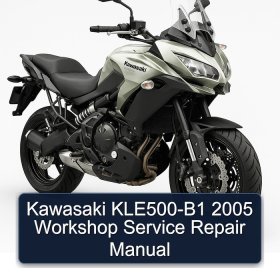 Kawasaki KLE500-B1 2005 Workshop Service Repair Manual