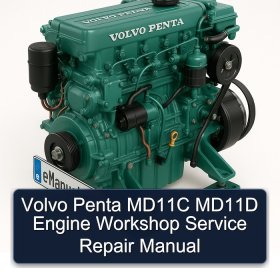 Volvo Penta MD11C MD11D Engine Workshop Service Repair Manual
