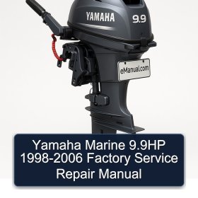 Yamaha Marine 9.9HP 1998-2006 Factory Service Repair Manual