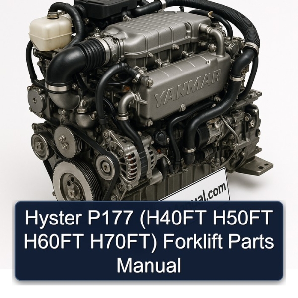 Hyster P177 (H40FT H50FT H60FT H70FT) Forklift Parts Manual