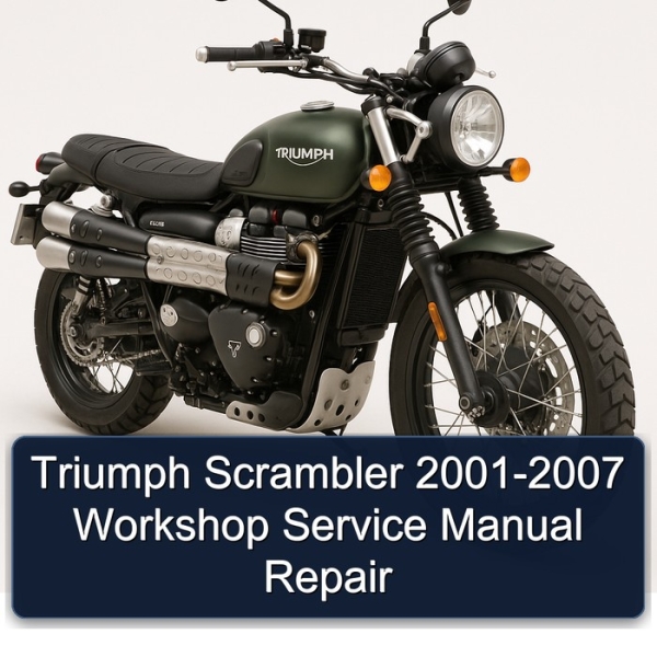 Triumph Scrambler 2001-2007 Workshop Service Manual Repair