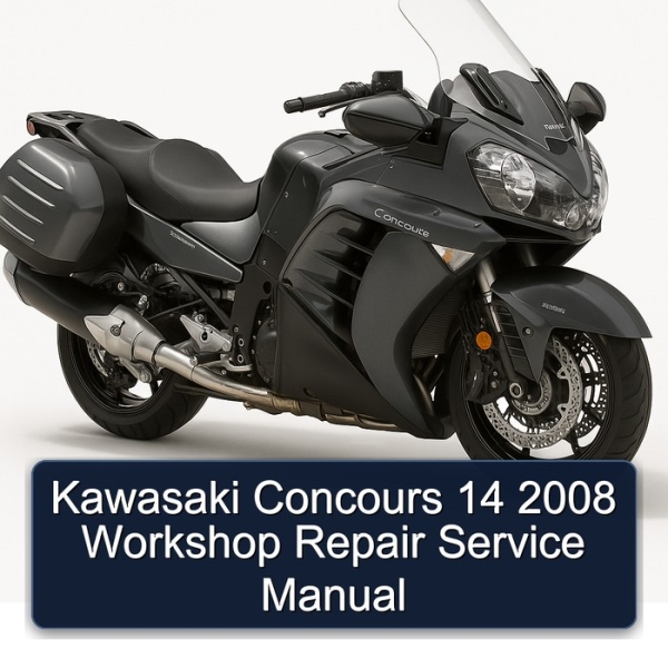 Kawasaki Concours 14 2008 Workshop Repair Service Manual