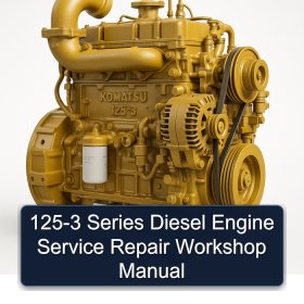 125-3 Series Diesel Engine Service Repair Workshop Manual