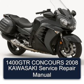 1400GTR CONCOURS 2008 KAWASAKI Service Repair Manual