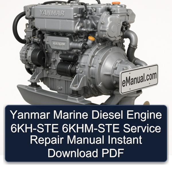 Yanmar Marine Diesel Engine 6KH-STE 6KHM-STE Service Repair Manual Instant Download PDF