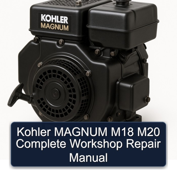 Kohler MAGNUM M18 M20 Complete Workshop Repair Manual
