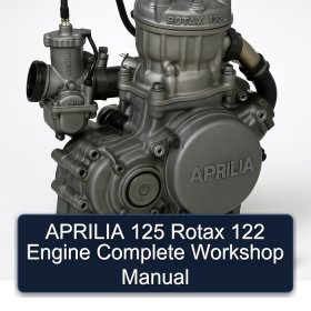 APRILIA 125 Rotax 122 Engine Complete Workshop Manual
