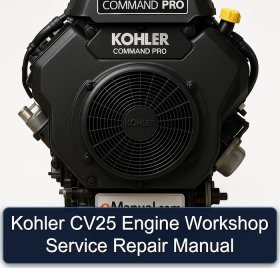 Kohler CV25 Engine Workshop Service Repair Manual