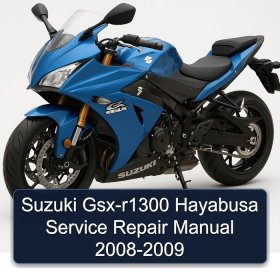 Suzuki Gsx-r1300 Hayabusa Service Repair Manual 2008-2009