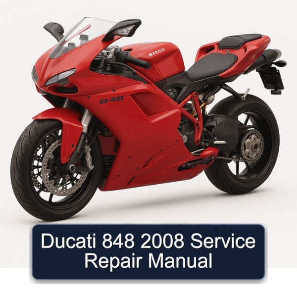 Ducati 848 2008 Service Repair Manual