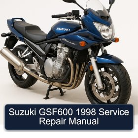Suzuki GSF600 1998 Service Repair Manual