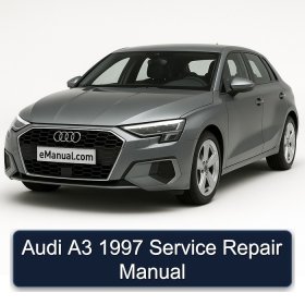 Audi A3 1997 Service Repair Manual