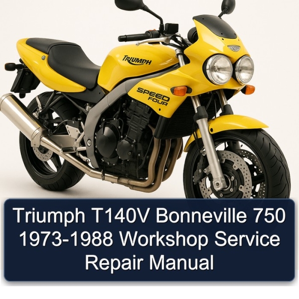 Triumph T140V Bonneville 750 1973-1988 Workshop Service Repair Manual