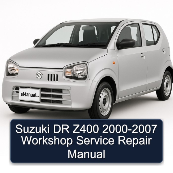 Suzuki DR Z400 2000-2007 Workshop Service Repair Manual
