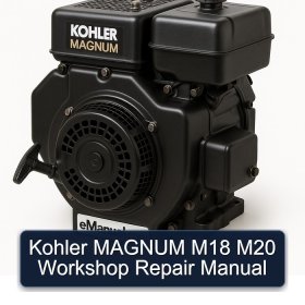 Kohler MAGNUM M18 M20 Workshop Repair Manual