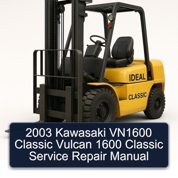 2003 Kawasaki VN1600 Classic Vulcan 1600 Classic Service Repair Manual