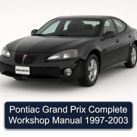 Pontiac Grand Prix Complete Workshop Manual 1997-2003