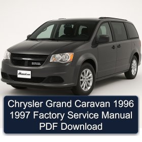 Chrysler Grand Caravan 1996 1997 Factory Service Manual PDF Download