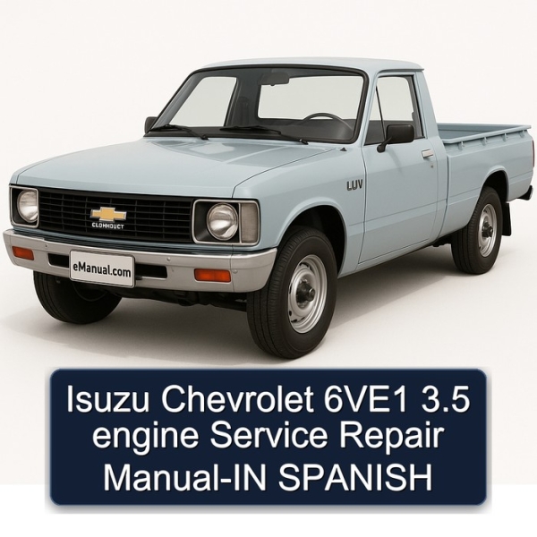 Isuzu Chevrolet 6VE1 3.5 engine Service Repair Manual-IN SPANISH