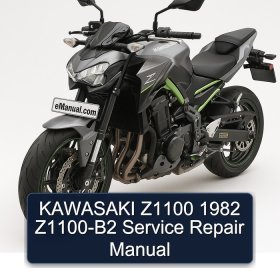 KAWASAKI Z1100 1982 Z1100-B2 Service Repair Manual