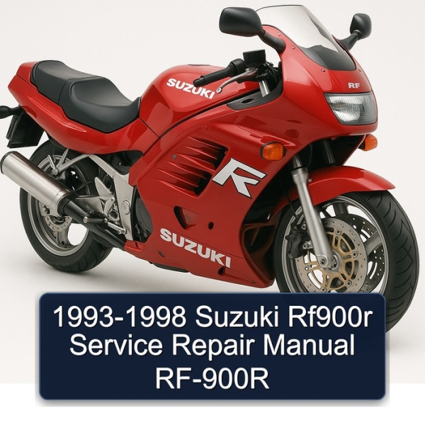 1993-1998 Suzuki Rf900r Service Repair Manual RF-900R