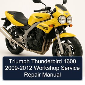 Triumph Thunderbird 1600 2009-2012 Workshop Service Repair Manual