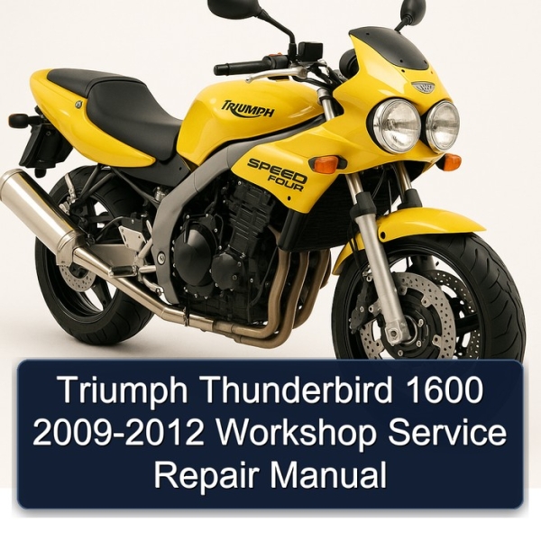Triumph Thunderbird 1600 2009-2012 Workshop Service Repair Manual