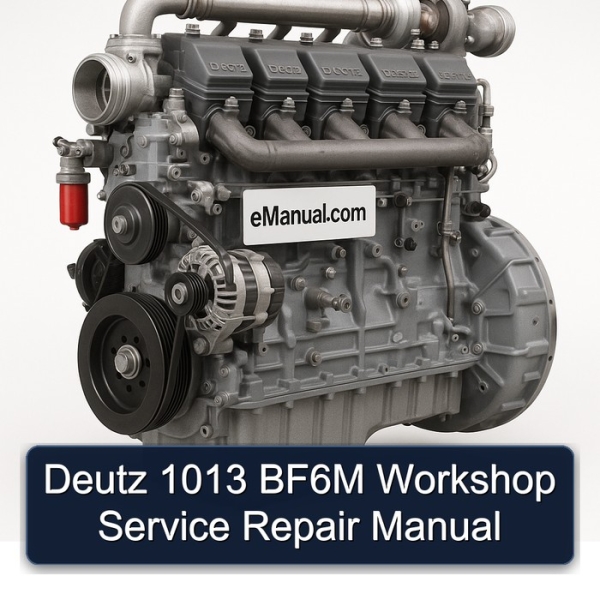 Deutz 1013 BF6M Workshop Service Repair Manual