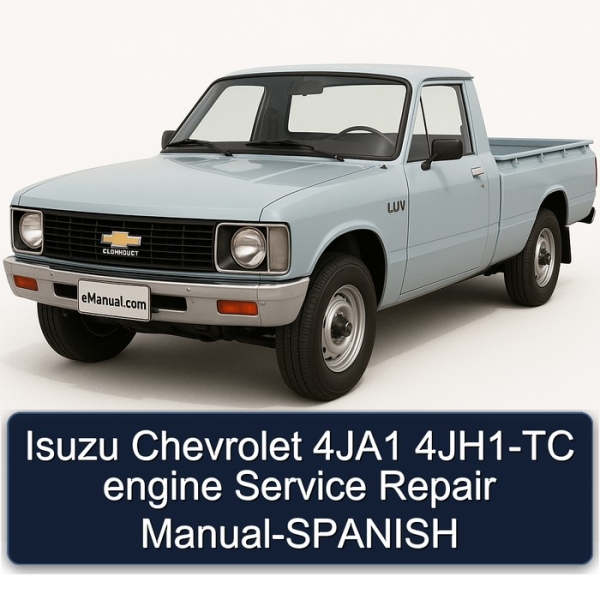 Isuzu Chevrolet 4JA1 4JH1-TC engine Service Repair Manual-SPANISH