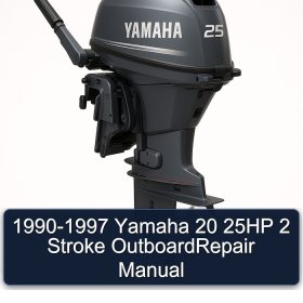 1990-1997 Yamaha 20 25HP 2 Stroke OutboardRepair Manual