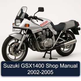 Suzuki GSX1400 Shop Manual 2002-2005