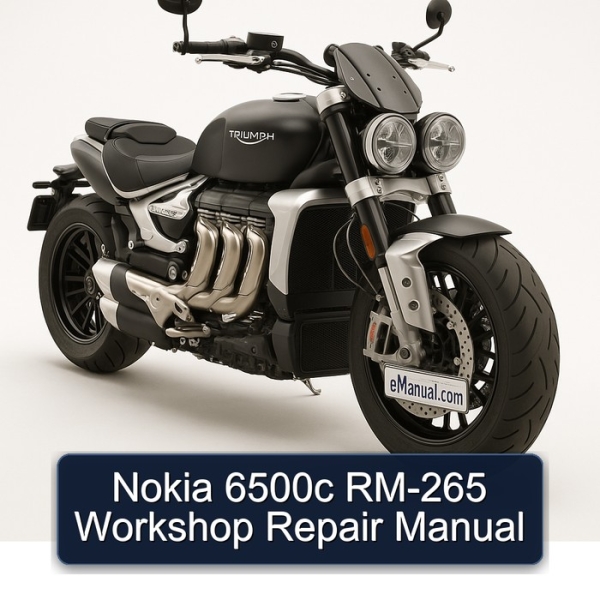 Nokia 6500c RM-265 Workshop Repair Manual